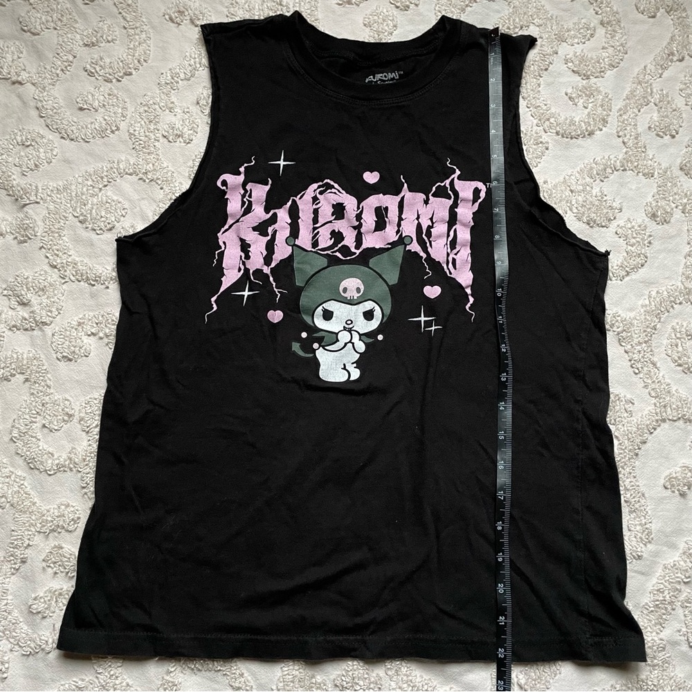 Kuromi Metal Logo tank top small - Picture 4 of 6
